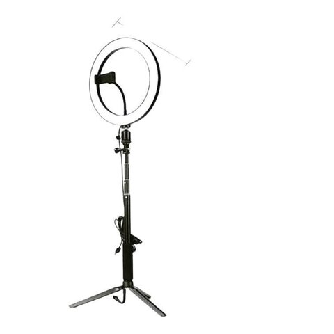 Ring Light Completo Iluminador 26cm + Tripé 2metros