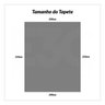 Tapete Grande 2,5M x 2M Vermelho Classic para Sala Antiderrapante - 3