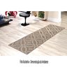 Passadeira 3M x 66cm Preta Estampada Geométrico Antiderrapante - 3