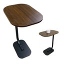 Ver imagem 1 de Mesinha Lateral Apoio Multiuso Canto Sofa Cama Leitura Cafe Notebook Minimalista Compacta Versatil H