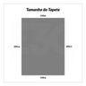 Tapete Cinza para Sala Lisa 2M x 1,50M Antiderrapante - 4