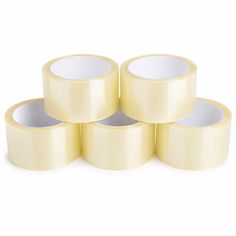 Kit 5 Fitas Adesivas PP Cristal 45mm x 40m