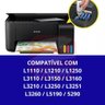 4 Refis Garrafa de Tinta EPSON 544 Preto T544120 - 4