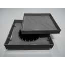 Ver imagem 4 de Ralo Oculto 15x15 Invisivel para Piso Porcelanato Cinza