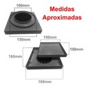 Ver imagem 5 de Ralo Oculto 15x15 Invisivel para Piso Porcelanato Cinza