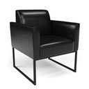 Ver imagem 6 de Sofá Namoradeira com Poltrona Base Industrial Preto Marisa Corano D03 - D\'rossi Cor Preto