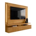 Ver imagem 3 de Painel Home Suspenso para Tv até 75 Polegadas Gaia Madetec:cumaru