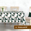 Ver imagem 2 de Toalha Mesa Plástica Térmica Fusion Vd 2 Lugares 0,70 X 1,00