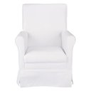 Ver imagem 5 de Poltrona Balanço Balanbaby e Puff Korino Branco