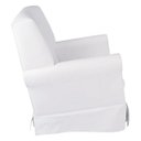 Ver imagem 3 de Poltrona Balanço Balanbaby e Puff Korino Branco