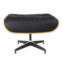 Ver imagem 1 de Puff Charles Eames Couro Natural Preto