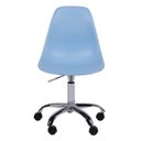 Ver imagem 2 de Cadeira de Escritório Eames Eiffel Giratória Azul