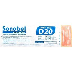 Colchão Berço Sonobel Americano D20 130x70x10 - - 2 Colchão Berço Sonobel Americano D20 130x70x10 - - 2