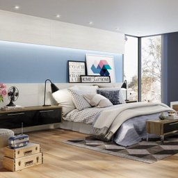 Piso laminado clicado Eucafloor New Elegance elmo macciato Caixa c/ 2,77m² - 3