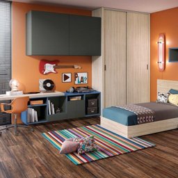 Piso laminado clicado Eucafloor New Elegance canyon black oak Caixa c/ 2,77m² - 2