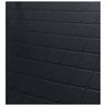 Piso de Borracha Colado Ecosistema Quadriculado Preto 3mm x 500mm x 500mm - 1