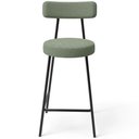Ver imagem 4 de Banqueta Baixa para Cozinha Sala de Jantar Bar Bancada Milão L02 Bouclê Oliva - lyam decor