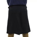 Ver imagem 4 de Avental de Cintura Chef Cozinha Tipo Saia - Preto/Azul - Único - preto / azul