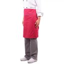 Ver imagem 4 de Avental de Cintura Feminino Madrid Chef Restaurante - Rosa - Rosa / Branco - Único