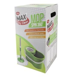Balde Spin Mop Centrifuga cabo Em Inox  Para Limpeza Pesada - 2