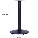 Ver imagem 3 de Mesa de Jantar Bistrô Zeta 2 Lugares Quadrada MDP 80cm Or Design