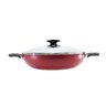 Panela Wok Loreto em Alumínio 28 cm Vermelha Tramontina - 2