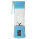 Ver imagem 1 de Mini Liquidificador Portátil Usb Recarregável 6 Laminas Azul