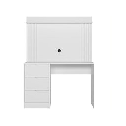 Escrivaninha com Painel Doble para  Tv até 45 - Moveis Albatroz - 4