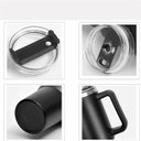 Ver imagem 6 de Copo Térmico Grande 1200 Ml Canudo Inox Parede Dupla Cor Pre