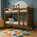 Ver imagem 2 de Beliche com 02 Colchões Inclusos Robusta e Resistente Proteção Total