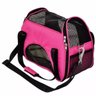BOLSA ATENAS PARA TRANSPORTE DE CÃES EM AVIÃO Nº1 ROSA - 1
