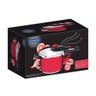 Panela De Pressão Inox 6 Litros Vermelha Tramontina - 2