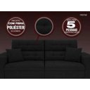 Ver imagem 4 de Sofá 5 Lugares Net Prestige Assento Retrátil e Reclinável 2,50M (L)