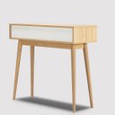 Ver mais imagens de Aparador Alia 2 Gavetas 90 Cm X 34 Cm Tauari