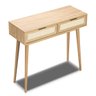 Aparador Alia 2 Gavetas 90 Cm X 34 Cm Tauari - 7