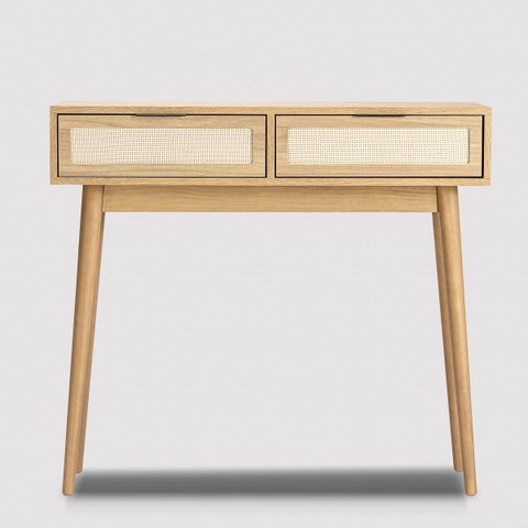 Aparador Alia 2 Gavetas 90 Cm X 34 Cm Tauari