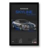Quadro Nissan Skyline R34 Gt-r – 40x60cm - 1