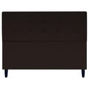 Ver imagem 1 de Cabeceira para Cama Queen 160 Cm Ivy Suede Marrom Suede