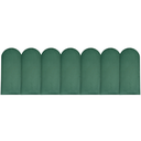 Ver imagem 4 de Cabeceira Nuvem Estofada Casal 7 Placas Suede Macio 45x20cm:verde