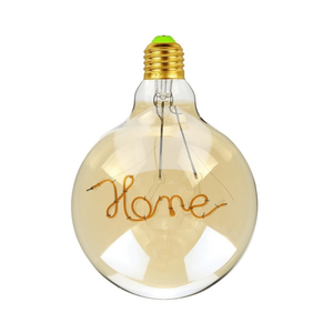 Lampada Filamento Led G125 Home 3w Vintage Retro Industrial Design E27 2200k