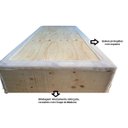 Ver imagem 4 de Cama Box Baú Solteiro Suede Luxo - Gs Kamas - Acabamento Reforçado, Amplo Espaço (bege)