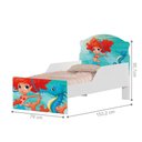 Ver imagem 2 de Mini Cama Sereia Menina com Colchão