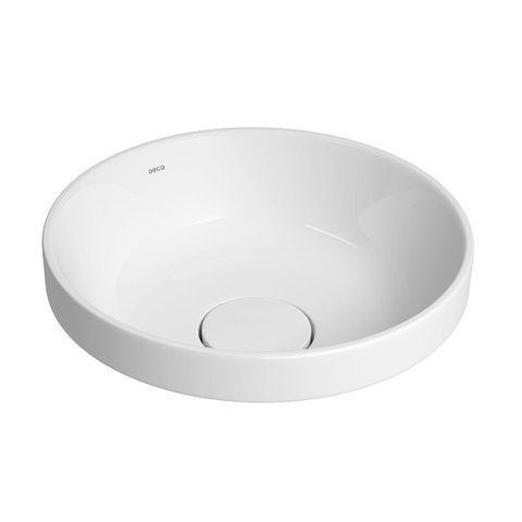 Cuba de Sobrepor Deca Redonda 30cm Branco Cod: L.22030.17