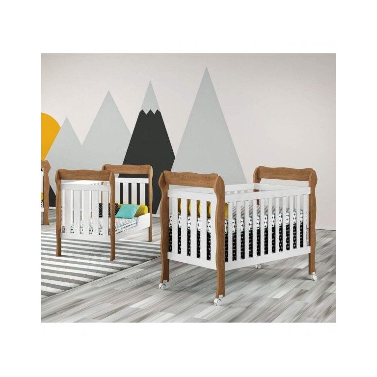 Berço Mini Cama Lila