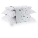 Ver imagem 3 de Jogo de Cama King 300 Fios Flowerbird - Kacyumara Estampado Claro