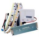 Ver imagem 4 de Kit Fita Led Sequencial 234 Led’s 12v 5 Metros 3000k + Fonte