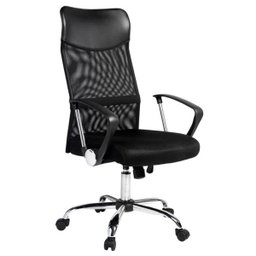 Cadeira Presidente Giratória Preta Mymax - 1