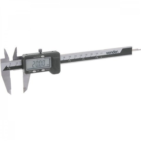 Paquímetro digital 150 mm PD 150 Vonder