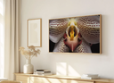 Ver imagem 1 de Quadro Decorativo N°133 115x70cm - Panorâmico Botânico - Orquídea Macro - Rollflex