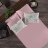 Jogo de Cama Portallar Solteiro 2 peças Doce Vida Boreal Malbec Claro - 1